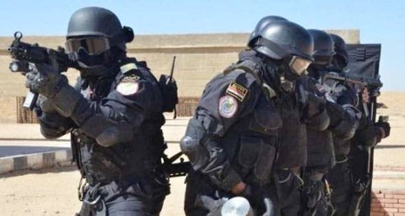 قوات من الشرطة المصرية