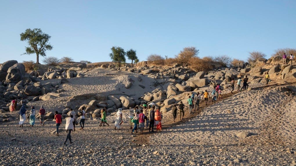 نازحون من تيغراي (أرشيفية)
