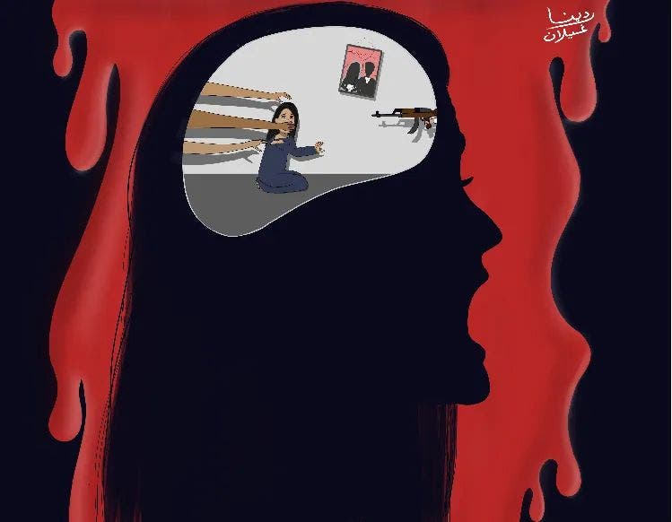 إحدى الرسومات المشاركة في حملة مش شرف