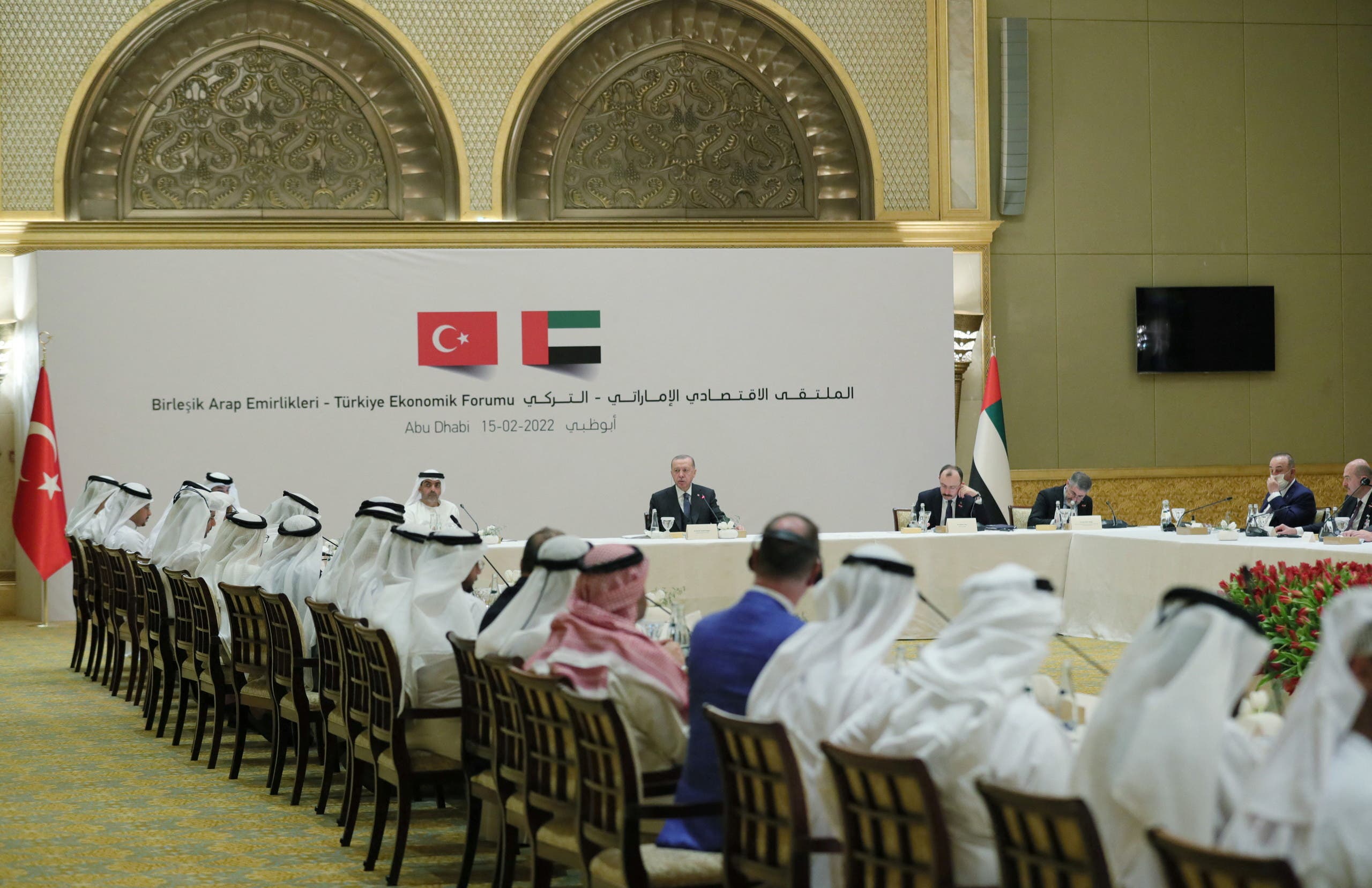 أردوغان يشارك في منتدى اقتصادي إماراتي تركي اليوم في دبي